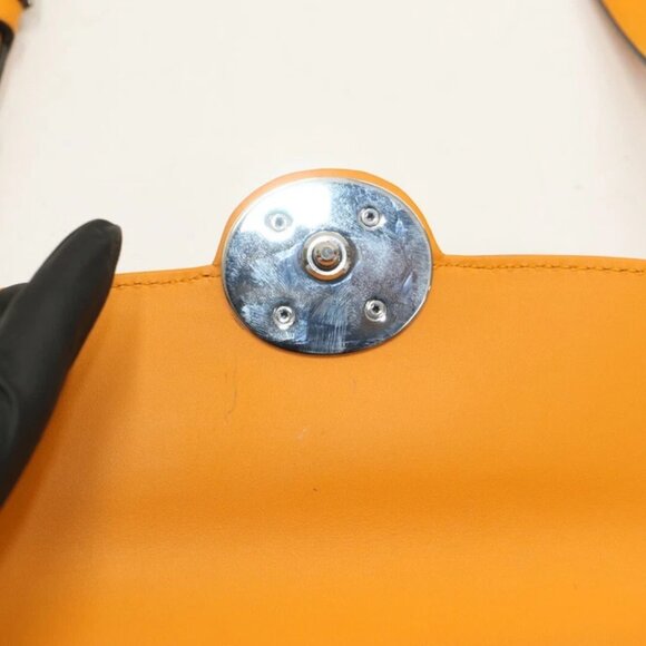 Gucci Petite GG Mini Shoulder Bag Orange Leather 739722 AABSG 7603 - Picture 15 of 16